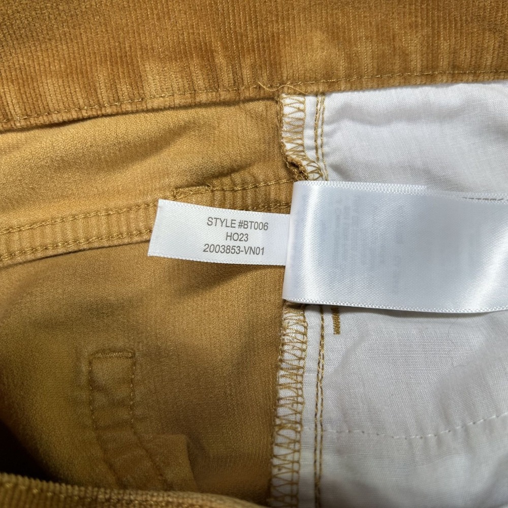 J.Crew Reimagined Light Brown Corduroy Slim Fit Pants‎ Womens 28 Casual Workwear - Picture 8 of 13